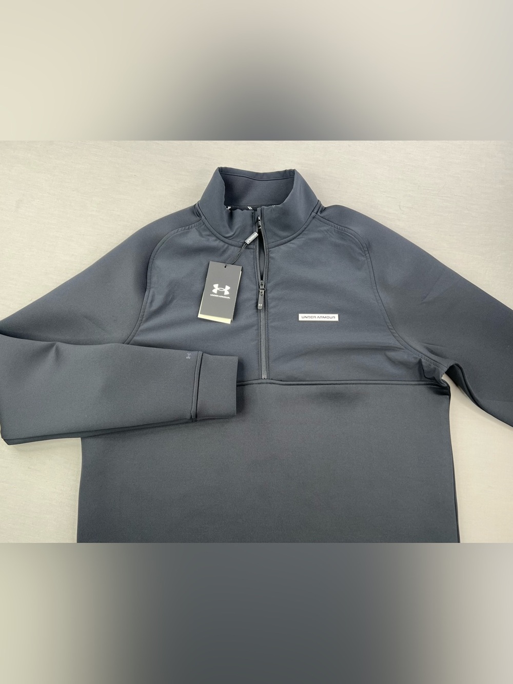 UNDER ARMOUR MENS DRIVE PRO HYBRID 1/2 ZIP PULLOVER